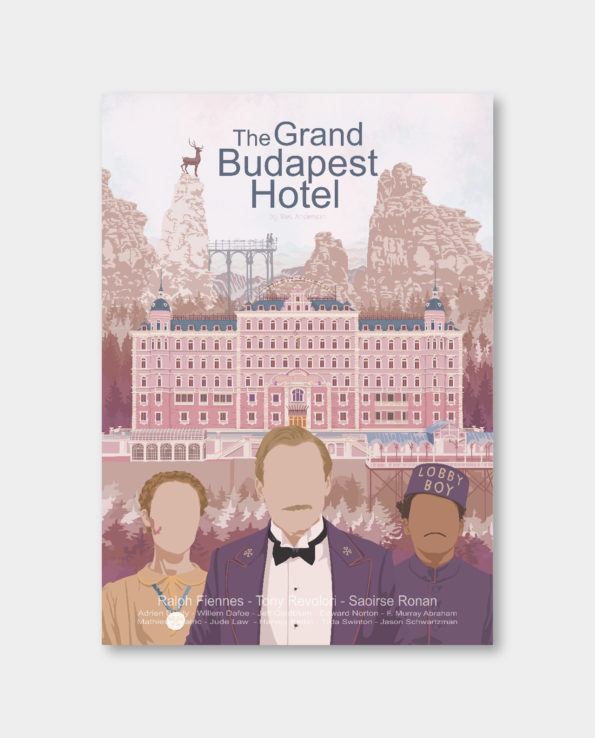 / 영화 / The Grand Budapest Hotel 그랜드 부다페스트 호텔 포스터