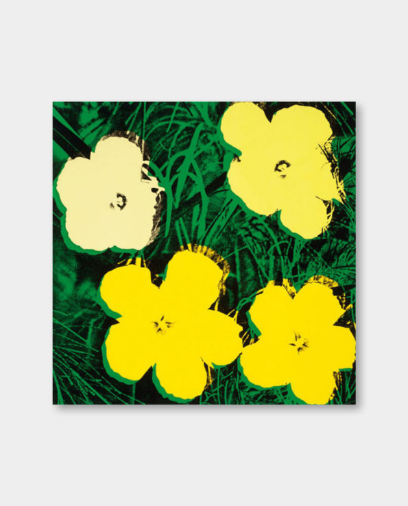 / 앤디 워홀 / Flowers 1964 (4 yellow) _60cm (액자포함)