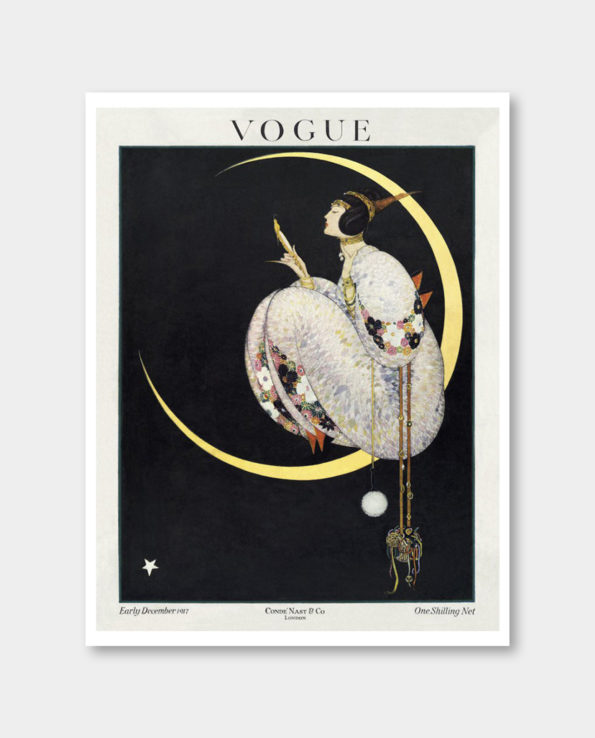 / 보그 / Vogue Early December 1917 빈티지 포스터 (액자포함)