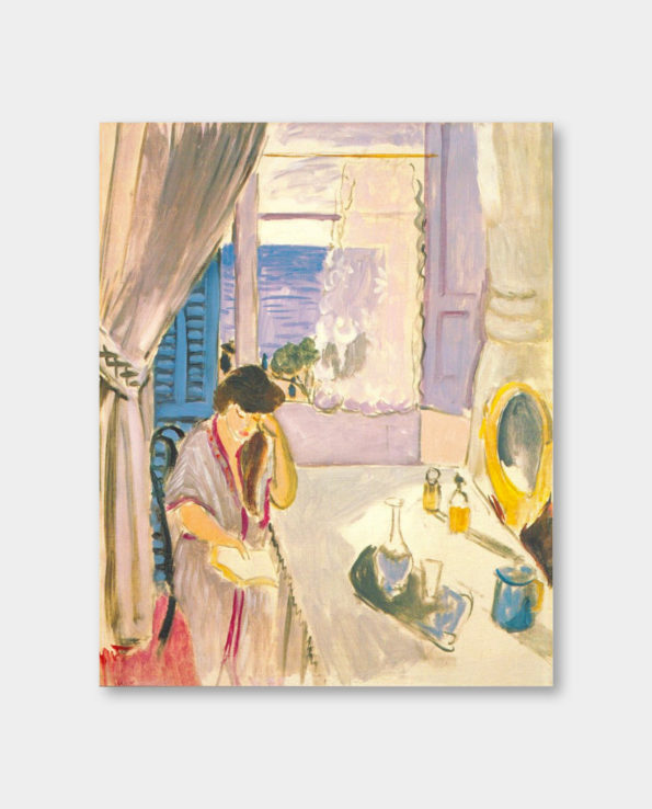 / 앙리 마티스 / Woman reading at a Dressing Tabel, late 1919 (액자포함)