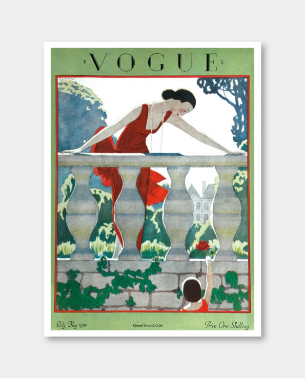 / 보그 / Vogue Early May 1924 빈티지 포스터 (액자포함)
