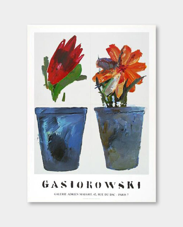 / 게라르트 가지오로프스키 / Pots De Fleurs 85, 86 (액자포함)
