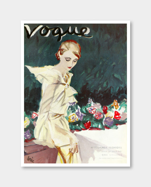/ 보그 / Vogue July 12th 1933 빈티지 포스터_Large (액자포함)