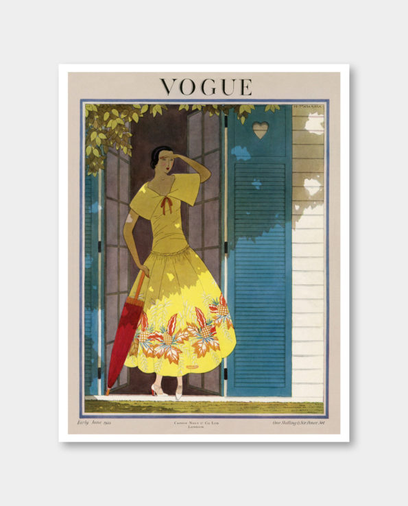 / 보그 / Vogue Early June 1922 빈티지 포스터 (액자포함)