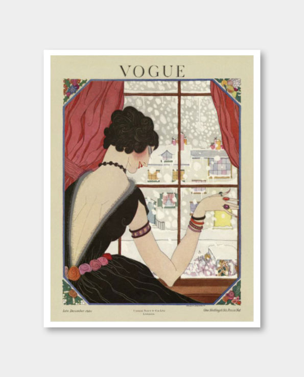 / 보그 / Vogue Late December 1920 빈티지 포스터 (액자포함)