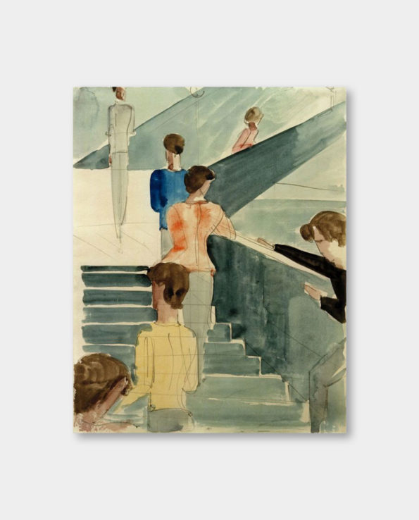 / 오스카 슐레머 / Bauhaus Stairs, 1931 (액자포함)