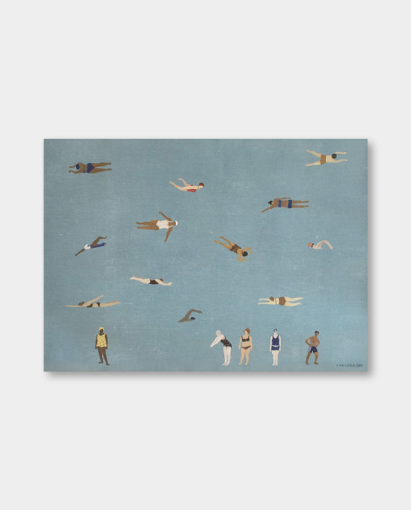 / 파인리틀데이 /  SWIMMERS 수영 포스터 (액자포함)