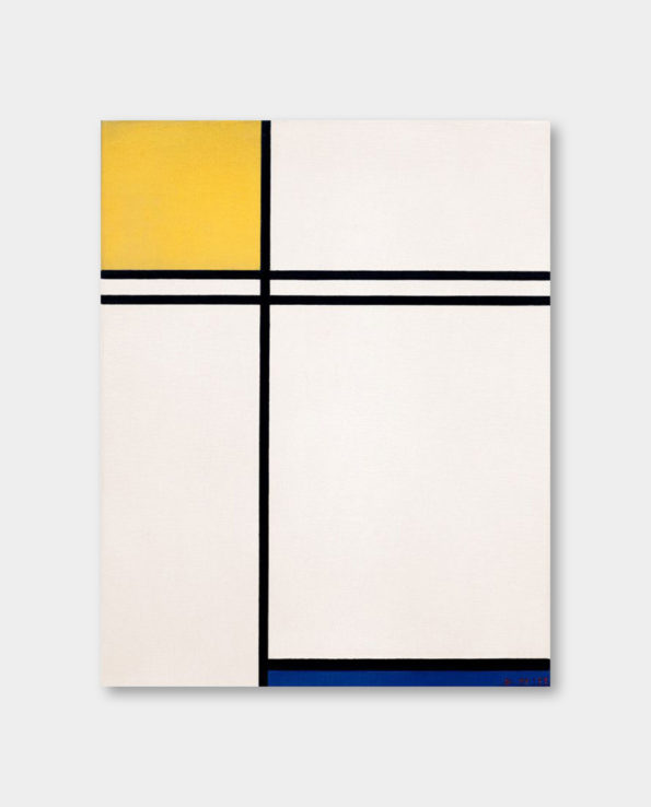 / 피에트 몬드리안 / Composition with Yellow, Blue and Double Line, 1933