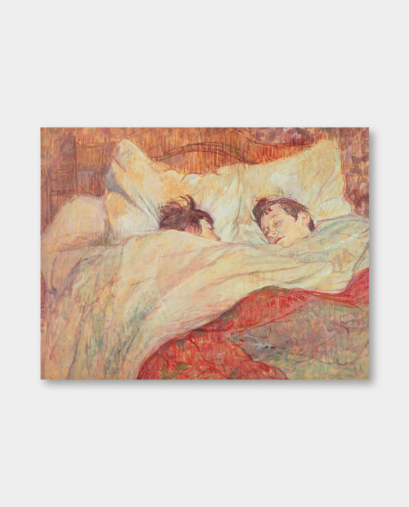 [일시품절] / 툴루즈 로트렉 / The Bed, c.1892 (액자포함)