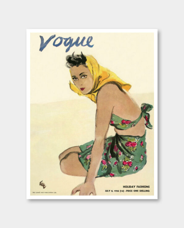 / 보그 / Vogue July 1936 빈티지 포스터 (액자포함)