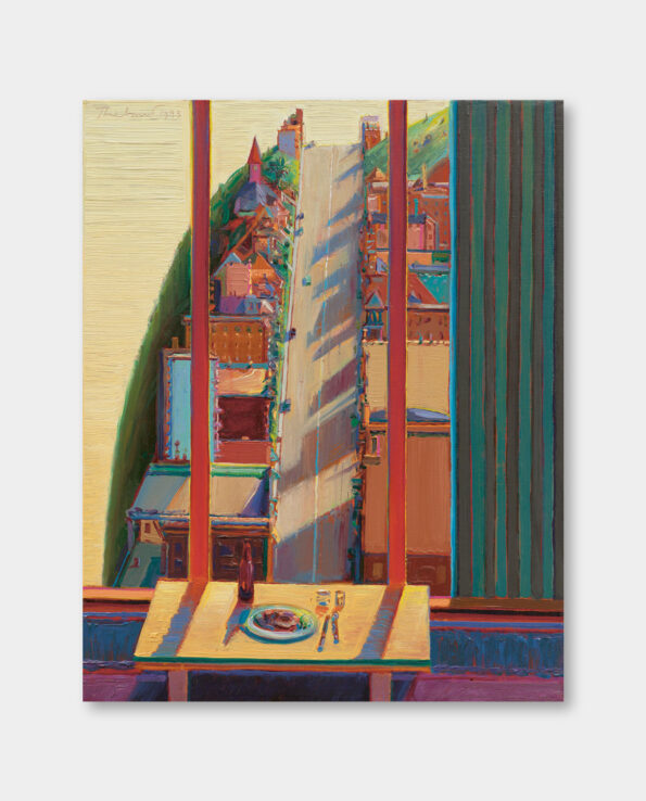 / 웨인 티보 / Untitled (City view), 1993 (액자포함)