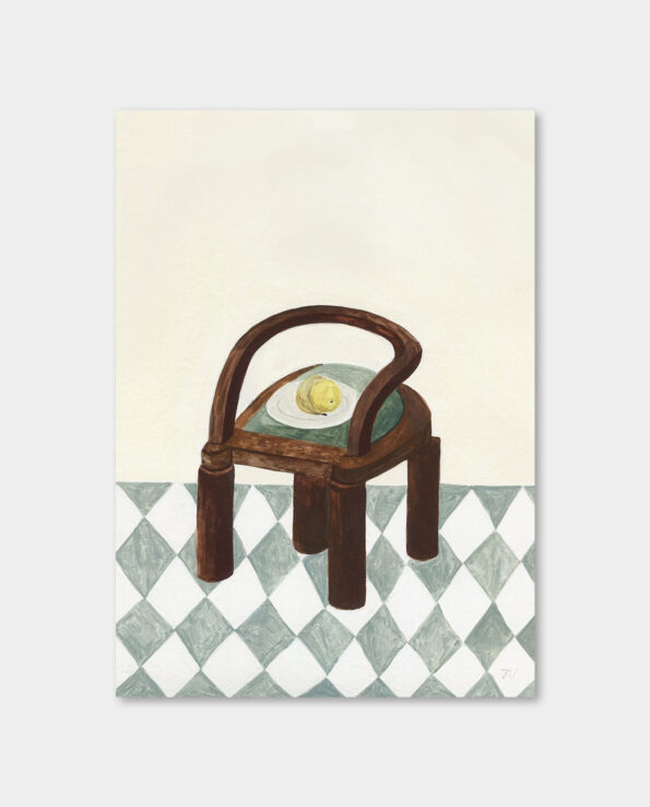 / 이사벨 반데플라체 / Chair with Fruit (액자포함)