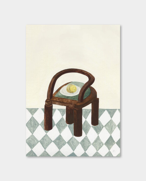 / 이사벨 반데플라체 / Chair with Fruit (액자포함)