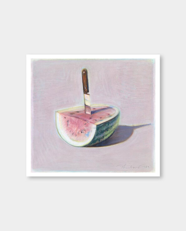 / 웨인 티보 / Watermelon and Knife (액자포함)