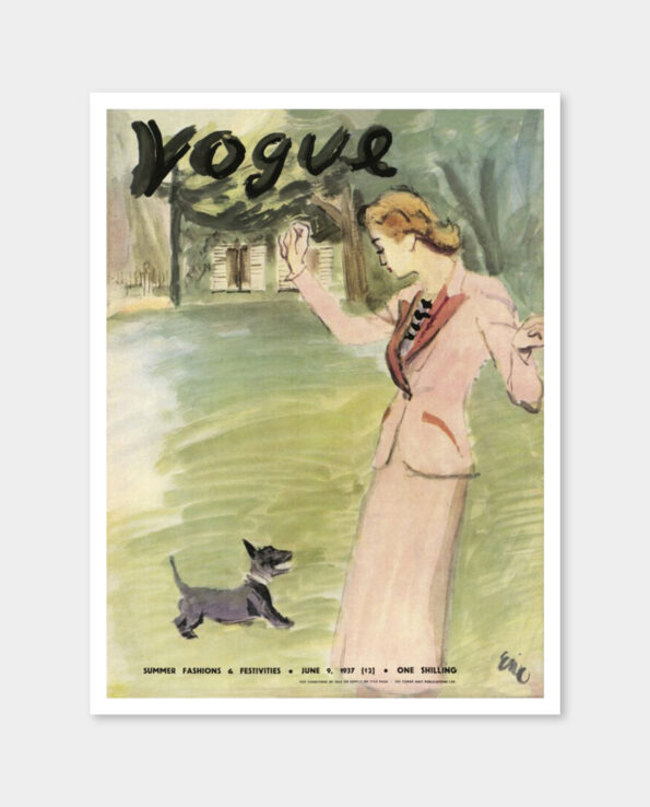 / 보그 / Vogue June 1937 빈티지 포스터_Large (액자포함)