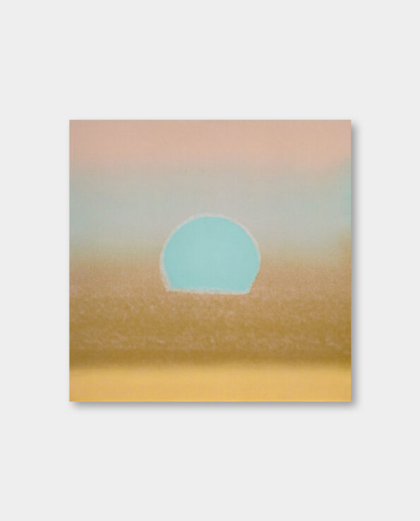 / 앤디 워홀 / Sunset, 1972 (gold,blue) (액자포함)
