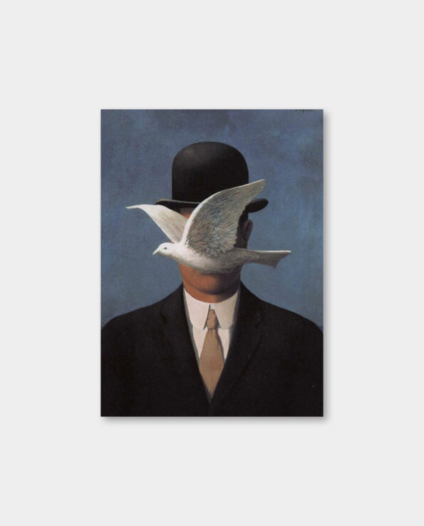 / 르네 마그리트 / 중절모를 쓴 남자 The Man in the Bowler Hat (액자포함)