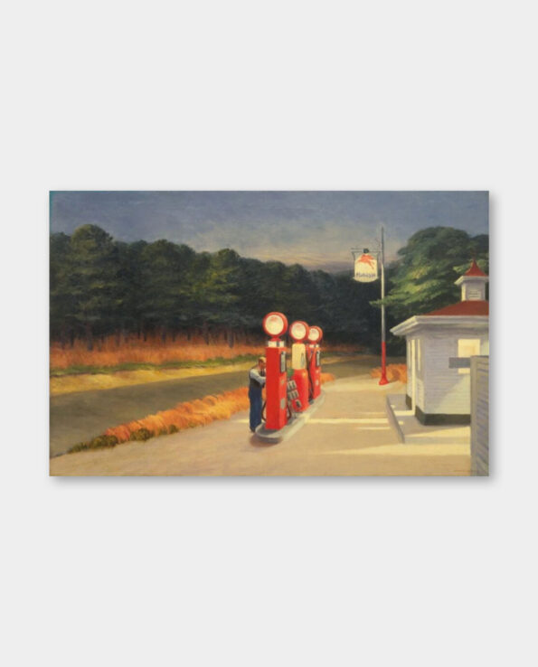 / 에드워드 호퍼 / 주유소 Gas, 1940 (액자포함)