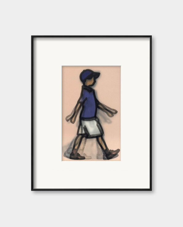 / 줄리안 오피 / Children Walking, Muhammad (액자포함)